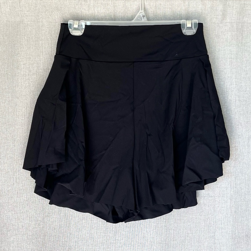 Black Layered Skort